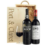 Port and Claret Wine Gift
